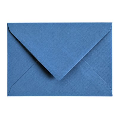 Envelop Papicolor C6 114x162mm donkerblauw pak à 6 stuks