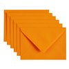 Envelop Papicolor C6 114x162mm oranje pak à 6 stuks foto