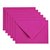Envelop Papicolor C6 114x162mm felroze pak à 6 stuks