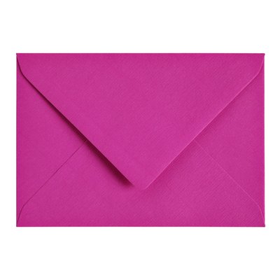 Envelop Papicolor C6 114x162mm felroze pak à 6 stuks