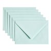 Envelop Papicolor C6 114x162mm zeegroen pak à 6 stuks foto