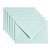 Envelop Papicolor C6 114x162mm zeegroen pak à 6 stuks
