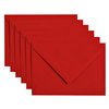 Envelop Papicolor C6 114x162mm rood pak à 6 stuks foto