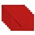 Envelop Papicolor C6 114x162mm rood pak à 6 stuks