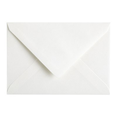 Envelop Papicolor C6 114x162mm hagelwit pak à 6 stuks