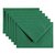 Envelop Papicolor C6 114x162mm dennengroen pak à 6 stuks