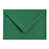 Envelop Papicolor C6 114x162mm dennengroen pak à 6 stuks foto