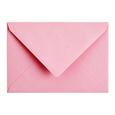Envelop Papicolor C6 114x162mm babyroze pak à 6 stuks