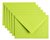 Envelop Papicolor C6 114x162mm appelgroen pak à 6 stuks