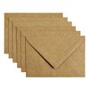 Envelop Papicolor C6 114x162mm kraft bruin pak à 6 stuks foto
