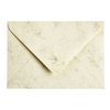 Envelop Papicolor C6 114x162mm marble ivoor pak à 6 stuks foto