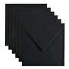 Envelop Papicolor 140x140mm ravenzwart pak à 6 stuks foto