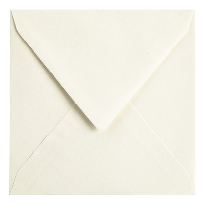 Envelop Papicolor 140x140mm anjerwit pak à 6 stuks