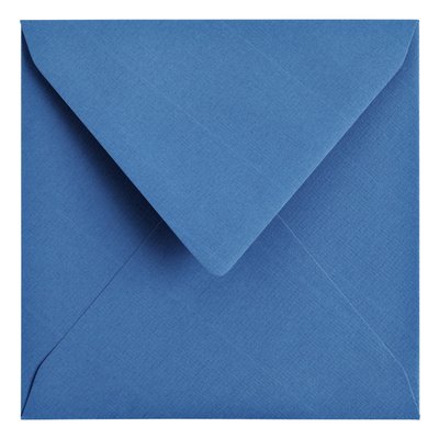 Envelop Papicolor 140x140mm donkerblauw pak à 6 stuks