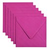 Envelop Papicolor 140x140mm felroze pak à 6 stuks foto