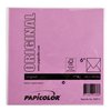 Envelop Papicolor 140x140mm felroze pak à 6 stuks foto