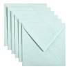 Envelop Papicolor 140x140mm zeegroen pak à 6 stuks foto