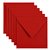 Envelop Papicolor 140x140mm rood pak à 6 stuks