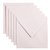Envelop Papicolor 140x140mm lichtroze pak à 6 stuks