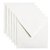 Envelop Papicolor 140x140mm hagelwit pak à 6 stuks