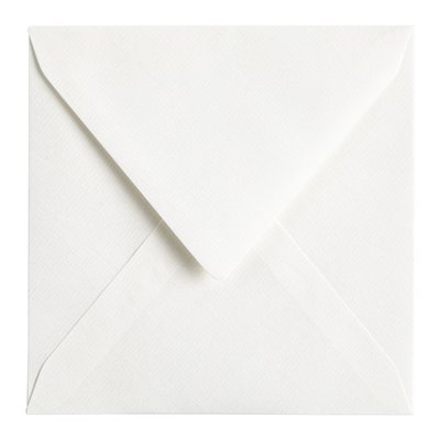 Envelop Papicolor 140x140mm hagelwit pak à 6 stuks