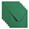 Envelop Papicolor 140x140mm dennengroen pak à 6 stuks foto