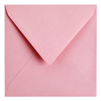 Envelop Papicolor 140x140mm babyroze pak à 6 stuks