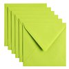 Envelop Papicolor 140x140mm appelgroen pak à 6 stuks foto