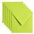 Envelop Papicolor 140x140mm appelgroen pak à 6 stuks