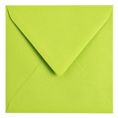Envelop Papicolor 140x140mm appelgroen pak à 6 stuks