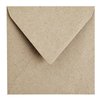 Envelop Papicolor 140x140mm kraft grijs pak à 6 stuks foto