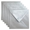 Envelop Papicolor 140x140mm metallic zilver pak à 6 stuks foto