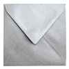 Envelop Papicolor 140x140mm metallic zilver pak à 6 stuks foto
