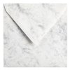 Envelop Papicolor 140x140mm marble grijs pak à 6 stuks foto