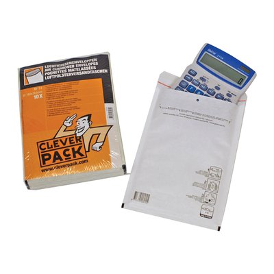 Envelop CleverPack luchtkussen nr20 370x480mm wit pak à 10 stuks