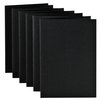 Carte de correspondance Papicolor double 105x148mm noir corbeau 6 pièces Photo