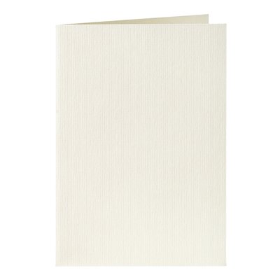 Carte de correspondance Papicolor double 105x148mm blanc 6 pièces
