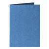 Carte de correspondance Papicolor double 105x148mm bleu roi 6 pièces Photo