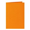 Carte de correspondance Papicolor double 105x148mm orange 6 pièces Photo