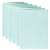 Carte de correspondance Papicolor double 105x148mm vert bleuté 6 pièces Photo