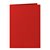 Carte de correspondance Papicolor double 105x148mm rouge 6 pièces
