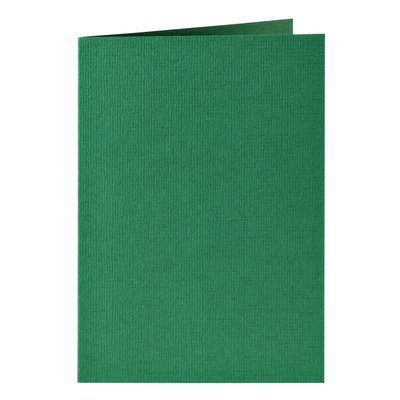 Carte de correspondance Papicolor double 105x148mm vert sapin 6 pièces
