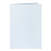 Correspondentiekaart Papicolor dubbel 105x148mm babyblauw pak à 6 stuks foto