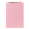 Carte de correspondance Papicolor double 105x148mm rose bébé 6 pièces Photo