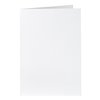 Carte de correspondance Papicolor double 105x148mm kraft blanc 6 pièces Photo