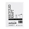 Carte de correspondance Papicolor double 105x148mm kraft blanc 6 pièces Photo