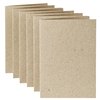 Carte de correspondance Papicolor double 105x148mm kraft gris 6 pièces Photo