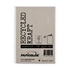 Carte de correspondance Papicolor double 105x148mm kraft gris 6 pièces Photo