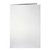 Carte de correspondance Papicolor double 105x148mm blanc perle métallisé 6 pièces