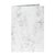 Correspondentiekaart Papicolor dubbel 105x148mm marmer grijs pak à 6 stuks